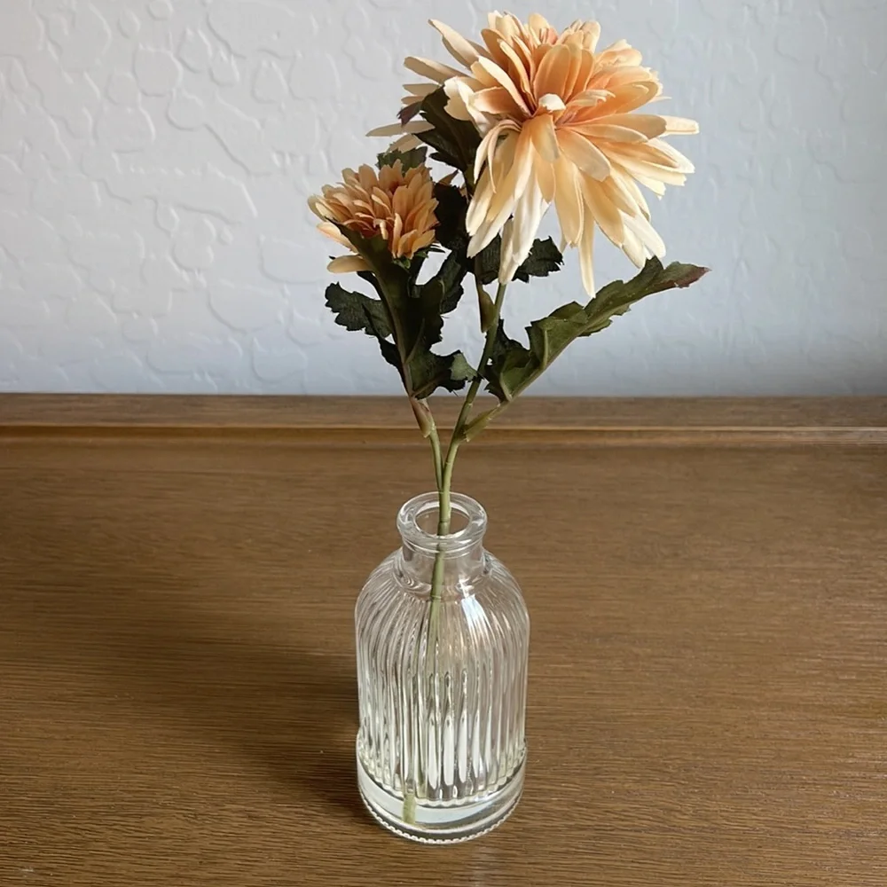 11” Faux Mini Orange Daisy Flower Arrangement - Hearth & Hand with Magnolia
